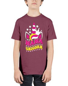 mama unicorn 285# - unicorn - Youth Tee Unisex