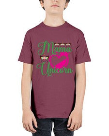 mama unicorn 292# - unicorn - Youth Tee Unisex