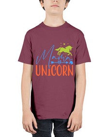mama unicorn 297# - unicorn - Youth Tee Unisex