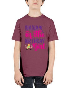 nana of the birthday girl 328# - unicorn - Youth Tee Unisex