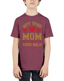 not your mom not your milk 361# - vegan - Youth Tee Unisex