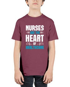 nurse are are heart healthcare Style 1147# - nurse - Youth Tee Unisex