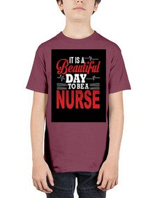 nurse with backround 1225# - nurse - Youth Tee Unisex