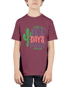 one hundred days smarterr 580# - one hundred days - Youth Tee Unisex