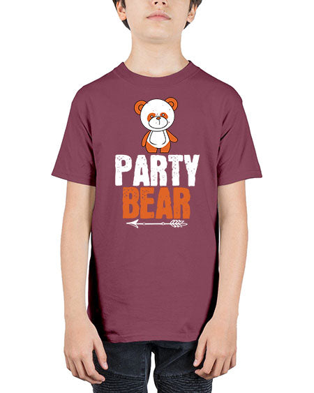 party bear 225# - bears - animals - Youth Tee Unisex