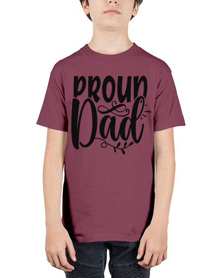 proud dad Style 37# - autism - Youth Tee Unisex