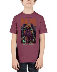 pug life zkmmhj 1005# - art pop art - Youth Tee Unisex