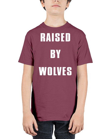 raised by wolves - wolf - Youth Tee Unisex