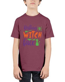 resting witch face 26# - witch - Youth Tee Unisex