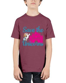 save the unicorns 389# - unicorn - Youth Tee Unisex