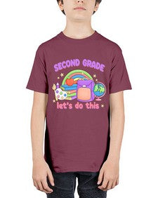 second Grade Lets Do This 823# - second grade - Youth Tee Unisex