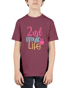 second grade design 811# - second grade - Youth Tee Unisex