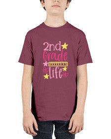 second grade life 825# - second grade - Youth Tee Unisex