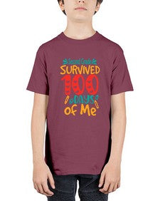 second grade survived one hundred days of me 834# - second grade - Youth Tee Unisex