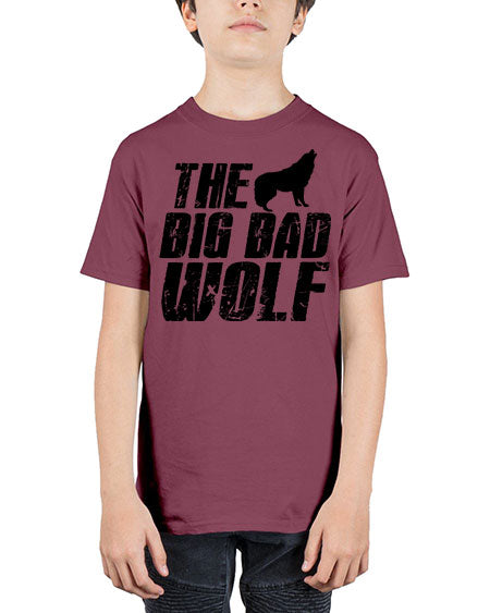 the big bad wolf - wolf - Youth Tee Unisex
