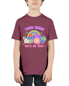 third Grade Lets Do This 964# - third grade - Youth Tee Unisex