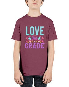 third Grade Love 968# - third grade - Youth Tee Unisex