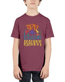 third grade asaurus 948# - third grade - Youth Tee Unisex