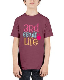 third grade life design 966# - third grade - Youth Tee Unisex