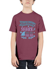 third grade shark doo doo doo doo 972# - third grade - Youth Tee Unisex
