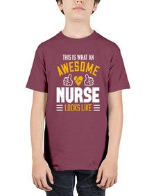 this is what an awesome Style 1548# - nurse - Youth Tee Unisex