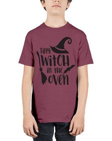 tiny witch in the oven 18# - witch - Youth Tee Unisex