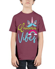 unicorn vibes 508# - unicorn - Youth Tee Unisex