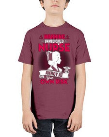 unmedicated nurse 1595# - nurse - Youth Tee Unisex