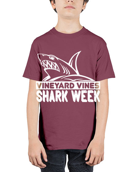 vineyard vines Shark Week Style 8# - shark-fish - Youth Tee Unisex