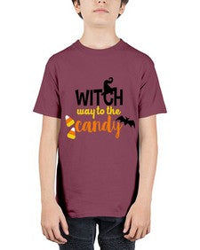 witchwaycandy 4# - witch - Youth Tee Unisex