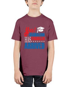 yes graduation has finally 1015# - graduation - Youth Tee Unisex