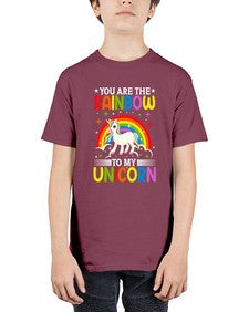 you are the rainbow to my unicorn 562# - unicorn - Youth Tee Unisex