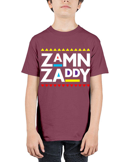 zamn zaddy 1# - black words and phrases - Youth Tee Unisex
