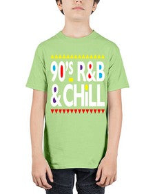 90s rnb and chill 279# - black words and phrases - Youth Tee Unisex