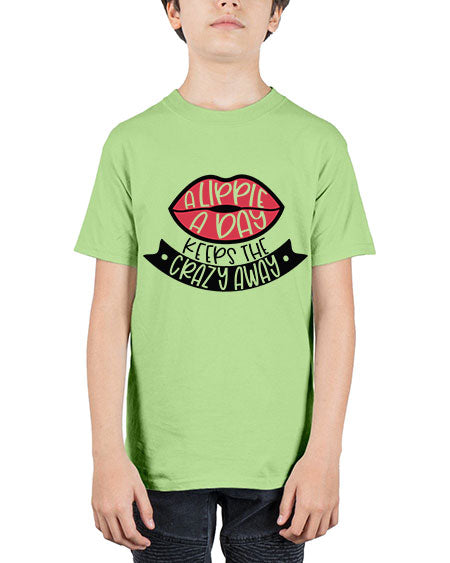 A Lippie A Day Keeps The Crazy Away Style 149# - beauty - fashion - Youth Tee Unisex