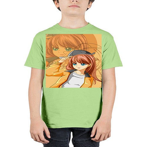 A beautiful girl 118# - anime - Youth Tee Unisex