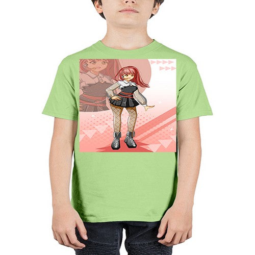 A beautiful idol girl in stage 115# - anime - Youth Tee Unisex