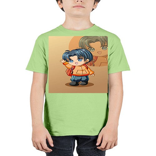A cute boy with package 127# - anime - Youth Tee Unisex