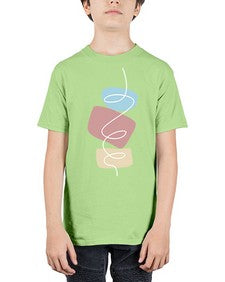 Abstract Shape 208# - art pop art - Youth Tee Unisex