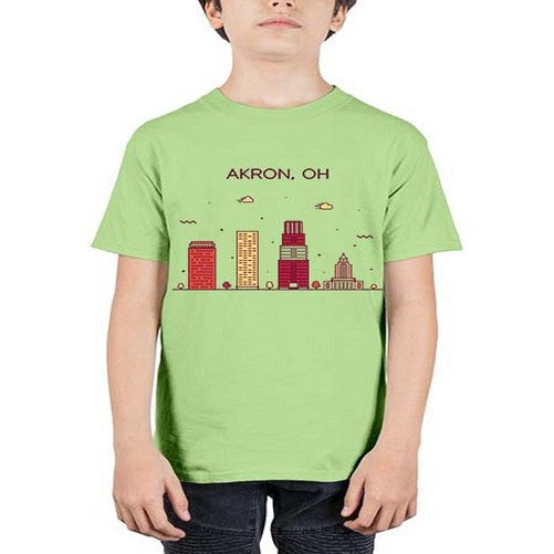 AkronOH 285# - cities - Youth Tee Unisex