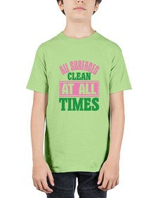 All surfaces clean at all times Style 37# - cleaner - Youth Tee Unisex