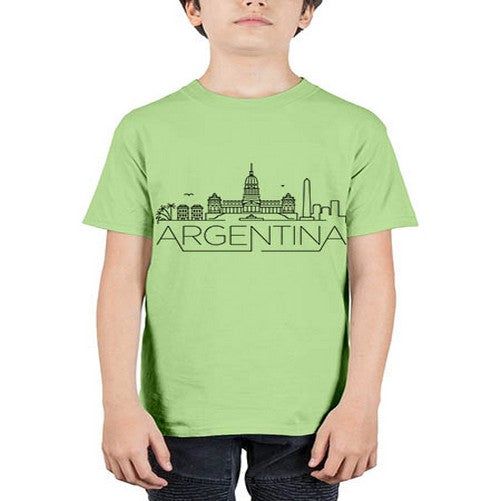 Argentina Minimal Skyline 341# - cities - Youth Tee Unisex