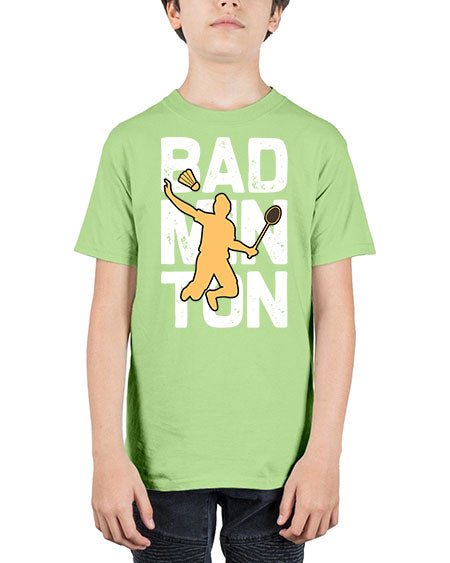 Bad 1452# - badminton - Youth Tee Unisex