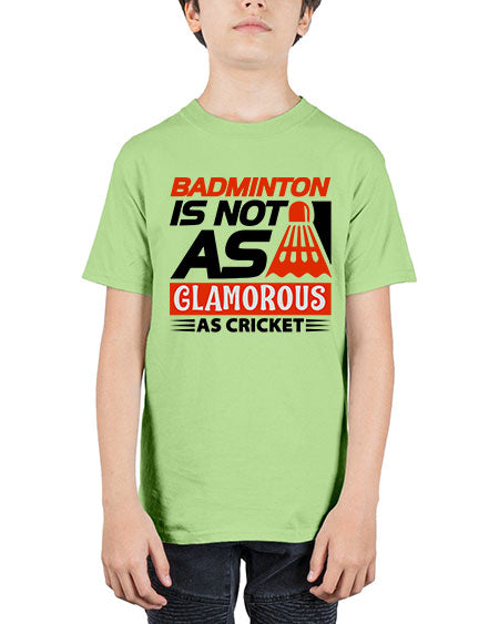 Badminton is not as 1451# - badminton - Youth Tee Unisex