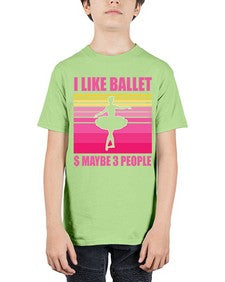Ballerina i like ballet and ballet 63# - ballet - Youth Tee Unisex