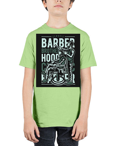 Barber Brotherhood587# - barber - Youth Tee Unisex