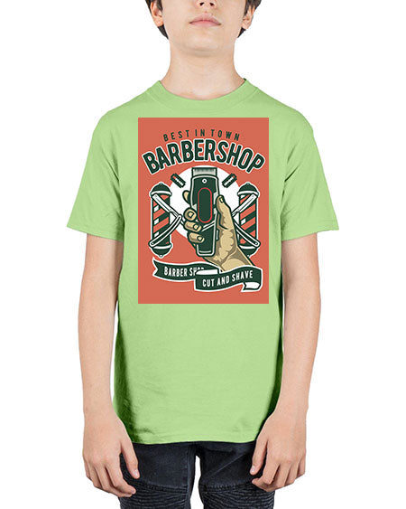 Barbershop590# - barber - Youth Tee Unisex