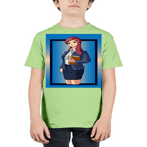 Beautiful teacher girl in teachers day 139# - anime - Youth Tee Unisex