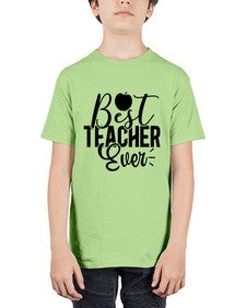 Best Teacher Ever 616# - teacher - Youth Tee Unisex