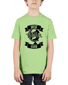 Best Teacher Ever Style 619# - teacher - Youth Tee Unisex